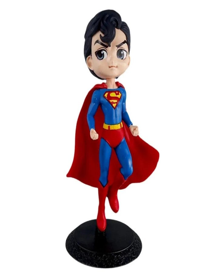 FowWelt Action Figure Miniature Toy Figure Special Edition for Car Dashboard, Decoration, Cake, Office Desk & Study Table - Superman - Image 1
